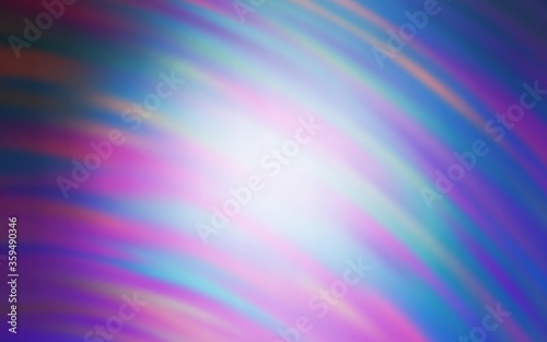 Light Purple vector layout with wry lines. Colorful illustration in simple style with gradient. A new texture for your ad, booklets, leaflets.