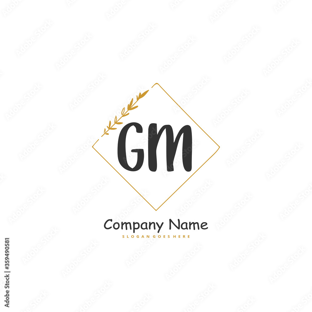 G M GM Initial handwriting and signature logo design with circle. Beautiful design handwritten logo for fashion, team, wedding, luxury logo. G M GM Initial handwriting and signature logo design with circle. Beautiful design handwritten logo for fashion, team, wedding, luxury logo.