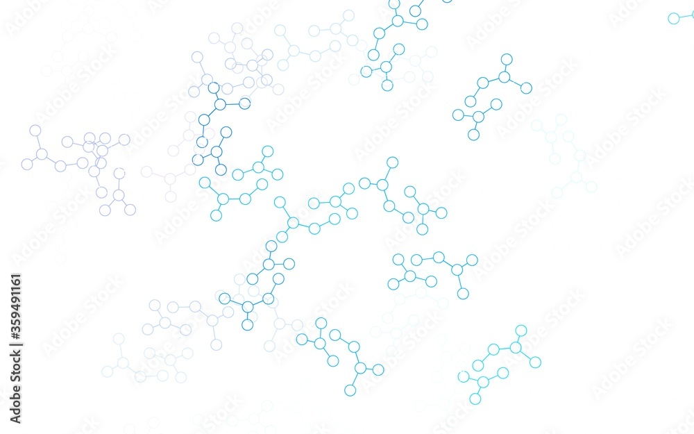 Light Pink, Blue vector texture with artificial intelligence concept. Light Pink, Blue vector texture with artificial intelligence concept.