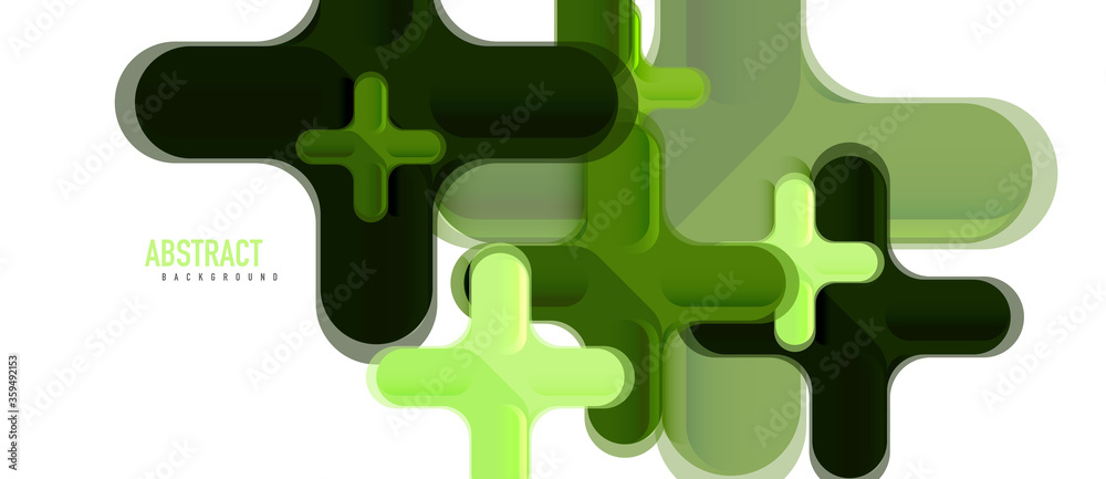 Glossy multicolored plastic style cross composition, x shape design, techno geometric modern abstract background. Trendy abstract layout template Glossy multicolored plastic style cross composition, x shape design, techno geometric modern abstract background. Trendy abstract layout template