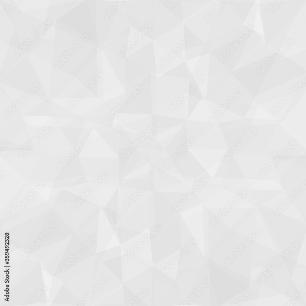 Geometric abstract gray and white background for your design.  Best vector winter backdrop.