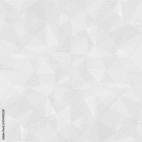Geometric abstract gray and white background for your design. Best vector winter backdrop. © konstruktor1980
