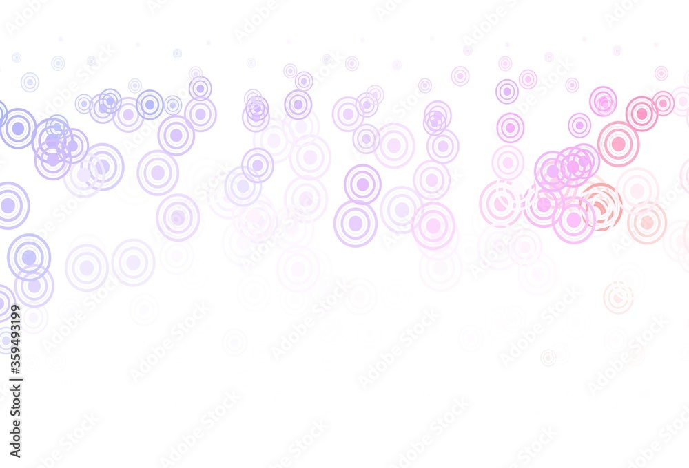 Light Pink, Yellow vector texture with disks, lines. Light Pink, Yellow vector texture with disks, lines.