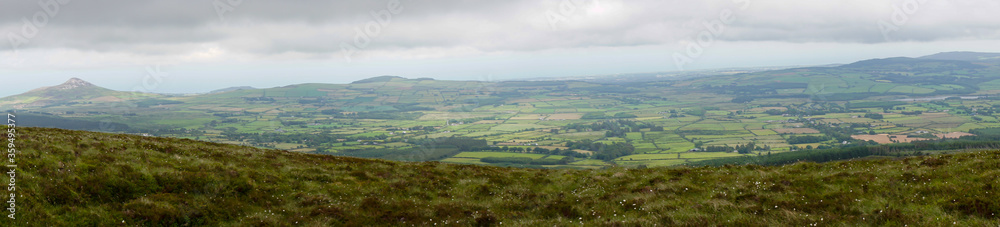Wicklow Mountains. This place is famous for uncontaminated nature, misty landscapes, and spectral lakes