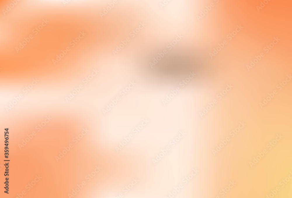 Obraz premium Light Orange vector abstract blurred layout.