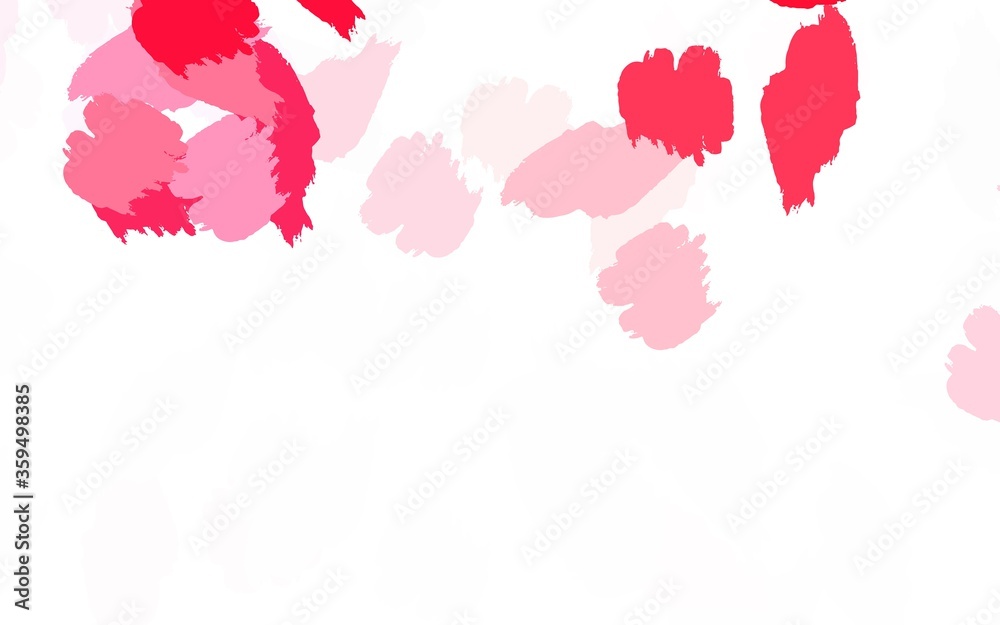 Light Red vector texture with abstract forms. Light Red vector texture with abstract forms.