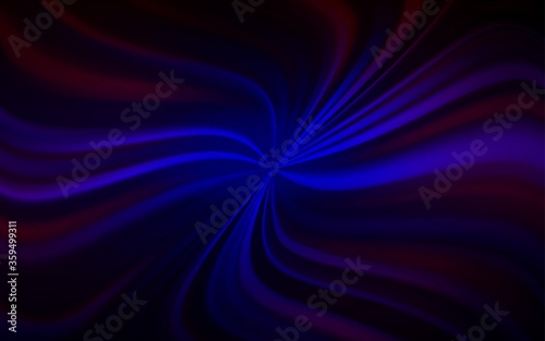 Dark Blue  Red vector blurred template. An elegant bright illustration with gradient. Background for designs.