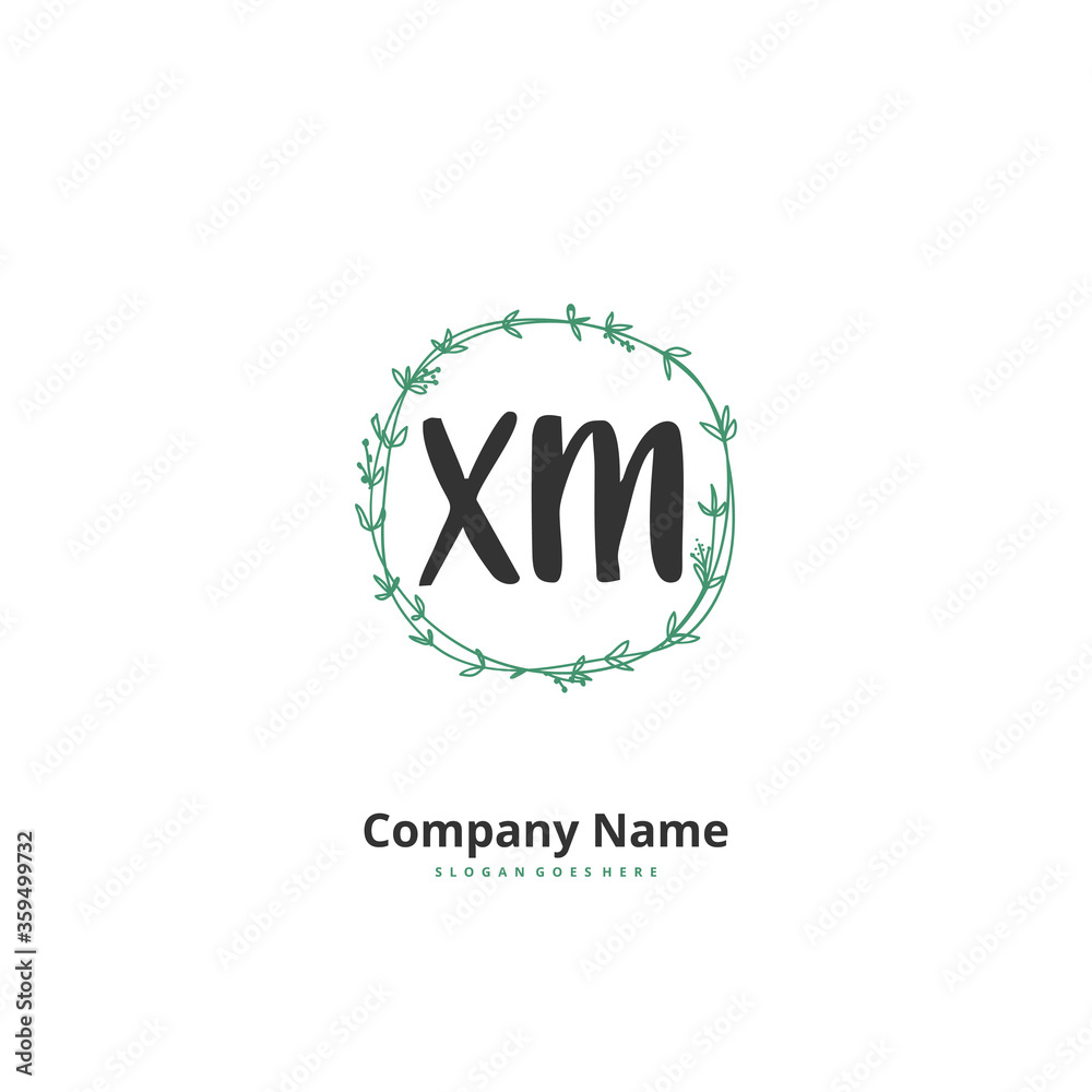 X M XM Initial handwriting and signature logo design with circle. Beautiful design handwritten logo for fashion, team, wedding, luxury logo. X M XM Initial handwriting and signature logo design with circle. Beautiful design handwritten logo for fashion, team, wedding, luxury logo.