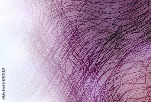 Light Purple vector background with wry lines.