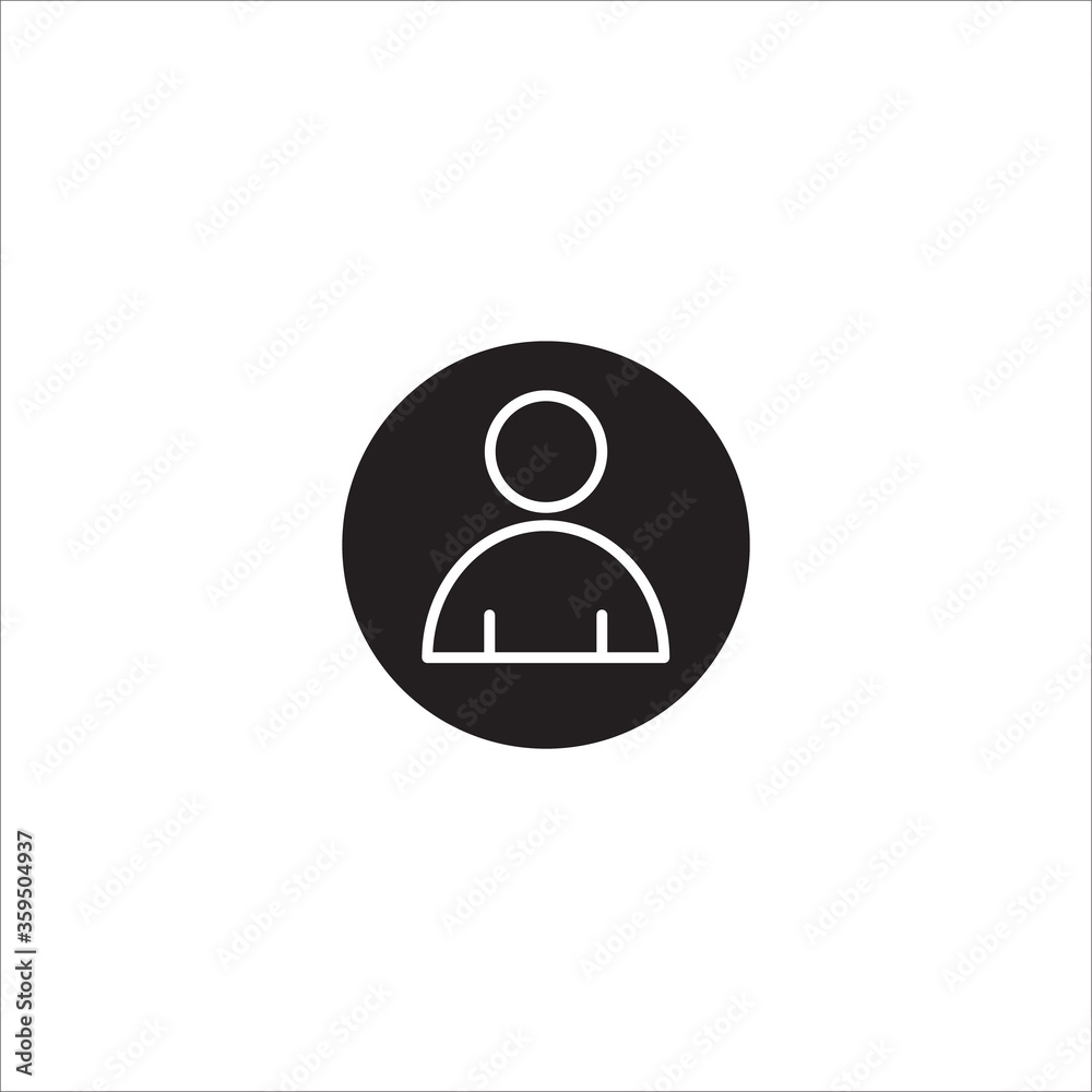 Profile icon vector design template Profile icon vector design template