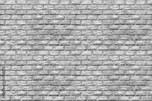 Brick wall. Realistic brickwork texture. Seamless pattern. Vintage noisy background. Grunge brick wall. Brickwall solid surface. Stonewall rough structure for designs backgrounds. Neon sign facade