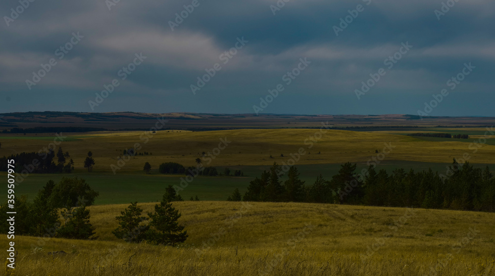 Fototapeta premium landscape with clouds
