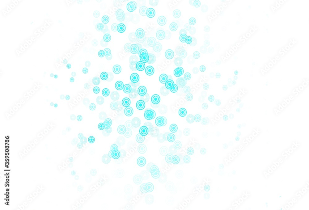 Light Blue, Green vector pattern with spheres. Light Blue, Green vector pattern with spheres.