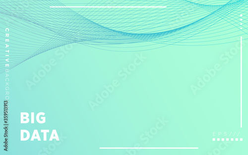 Modern Visualization Tech Poster. Glow Digital Particles. Big Data Concept. white Tech Banner. Particle Motion. Big Data Analysis. blue Binary Number Background. blue Tech Abstract.