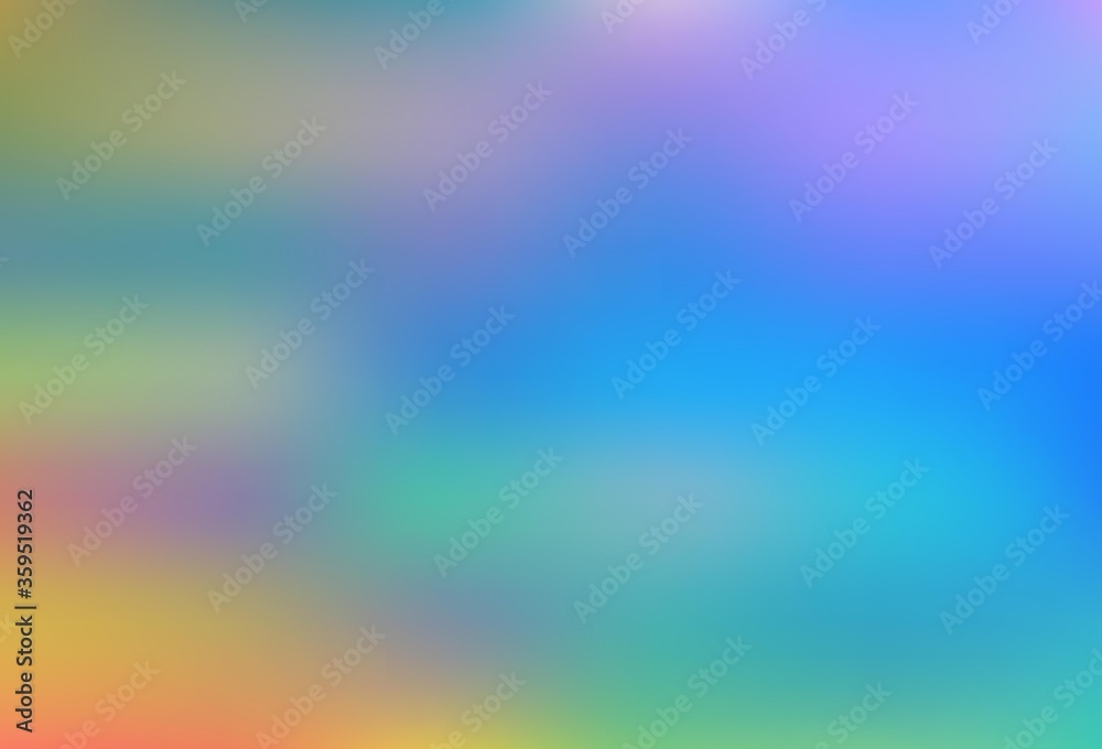 Obraz premium Light Blue, Yellow vector colorful abstract background.