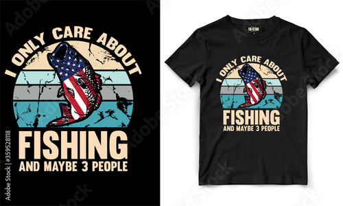 Fishing T shirt Design