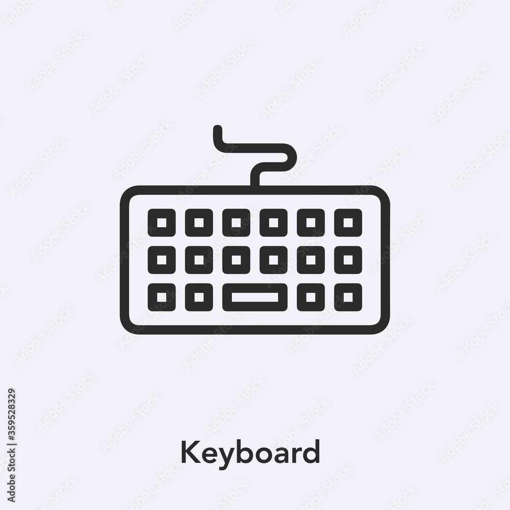 keyboard icon vector sign symbol keyboard icon vector sign symbol