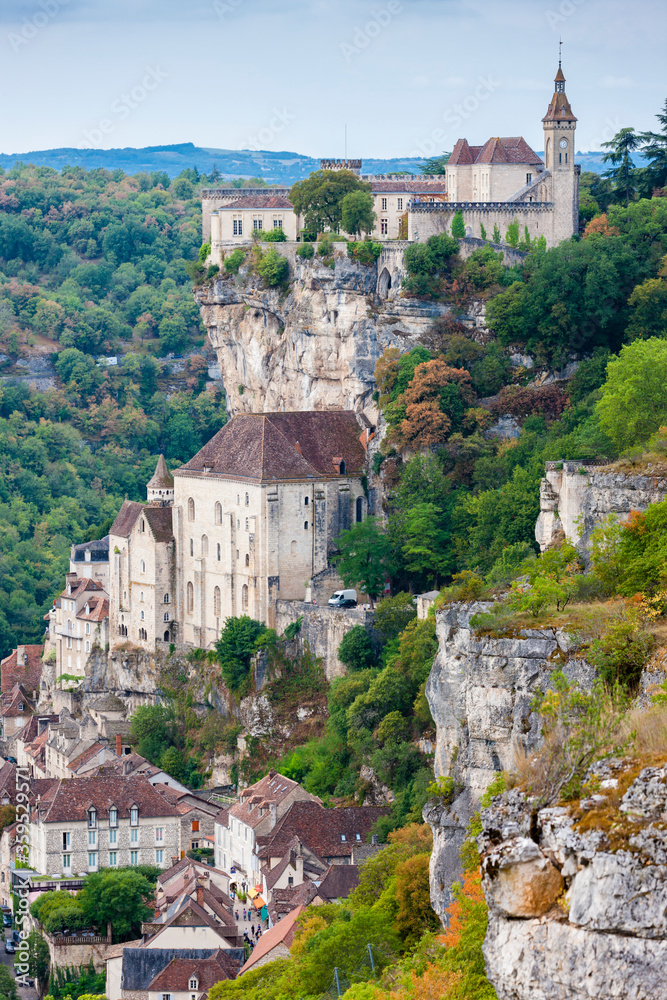 Rocamadour in Lot Department, France