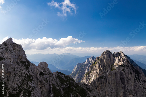 Mangart mountain,  Triglav national park, Julian Alps, Slovenia © Richard Semik