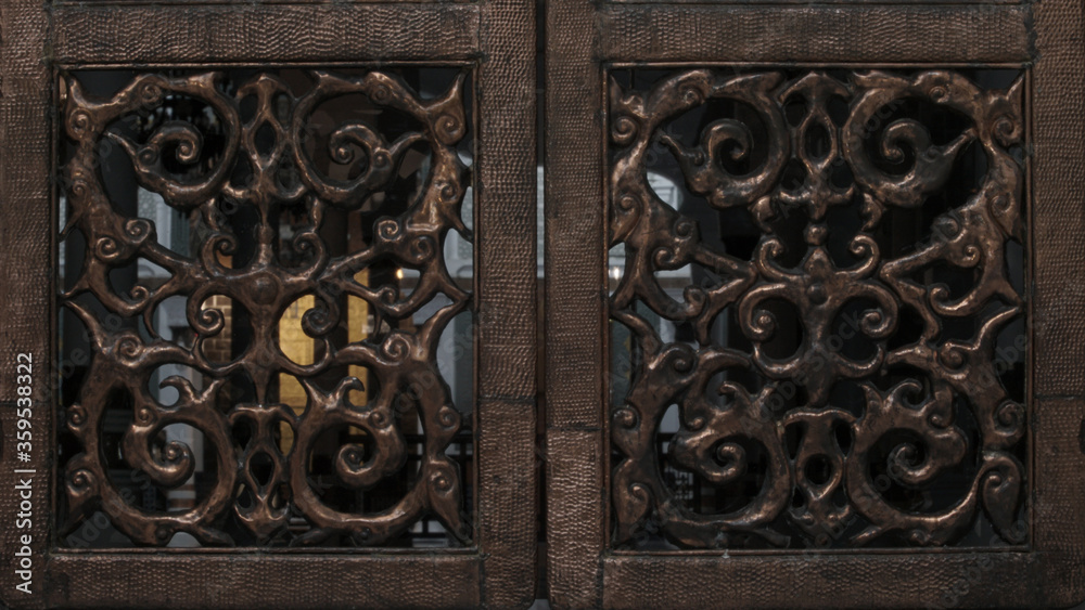old door in the mosque old door in the mosque