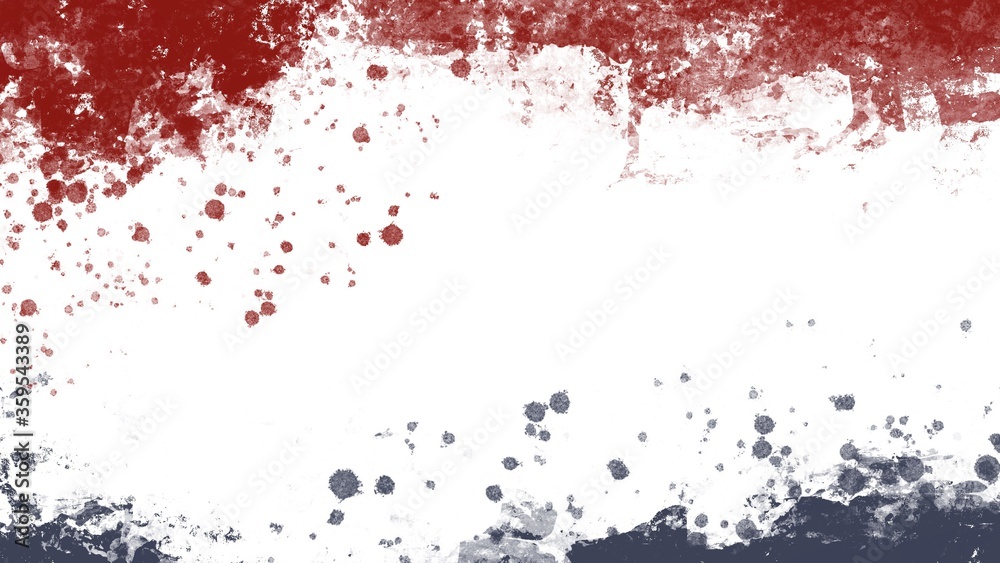 Red-white blue striped spotted wallpaper for the Independence Day of America on July 4th. Textural retro grunge digital art rectangular horizontal background. For banners, poster, advertising, mailing Red-white blue striped spotted wallpaper for the Independence Day of America on July 4th. Textural retro grunge digital art rectangular horizontal background. For banners, poster, advertising, mailing