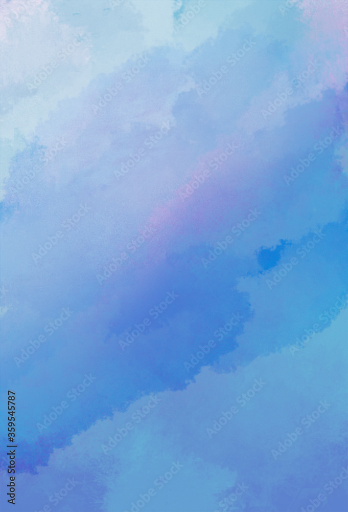 Blue watercolor background