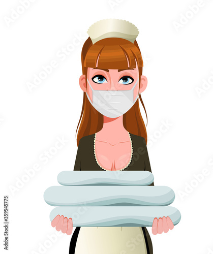 Maid, cleaning lady, cleaning woman