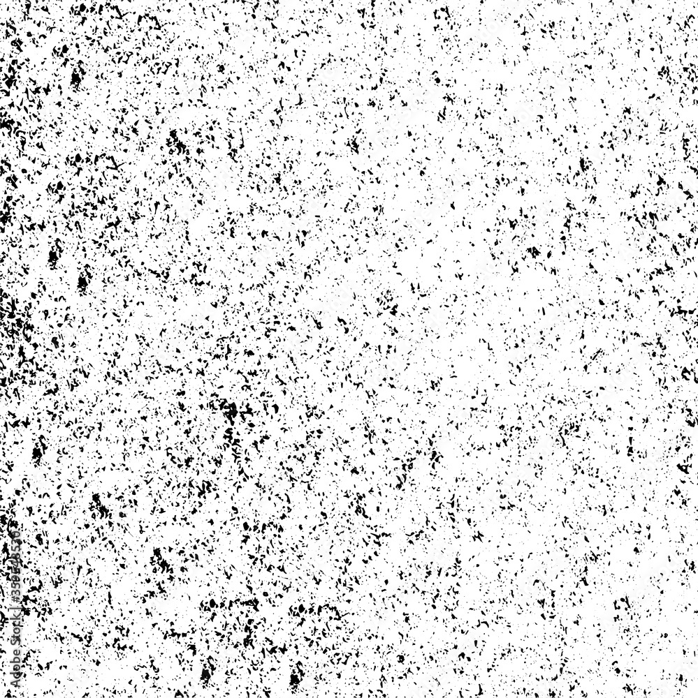 Fototapeta premium Grunge black and white. Monochrome texture of the old surface. Pattern of chips, scratches, cracks, dirt, wear. Vintage old surface