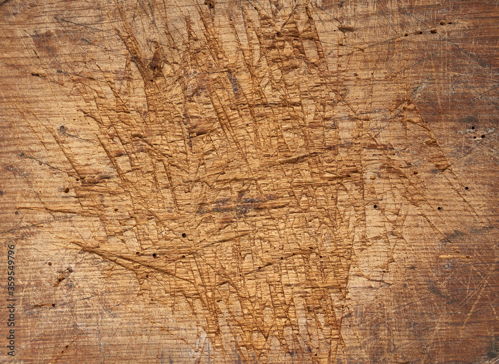 Naklejka premium texture of a old brown wood, full frame, backdrop for the designer