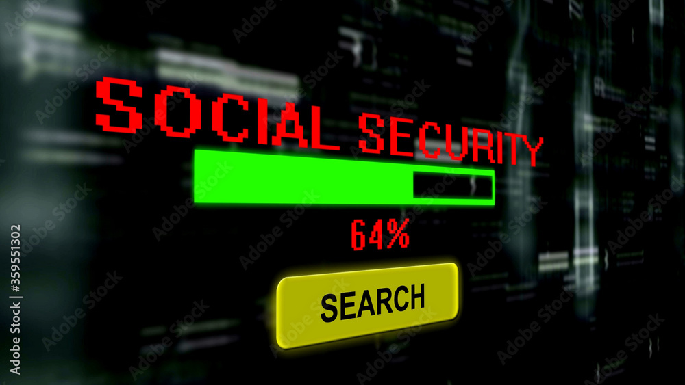 Search for social security online progress bar Search for social security online progress bar