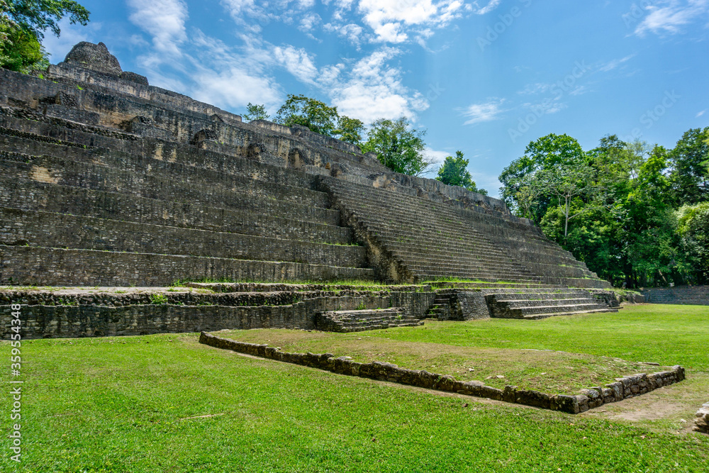 Caracol Temple near San Ignacio in Belize near Guatemala. Caracol Temple near San Ignacio in Belize near Guatemala.