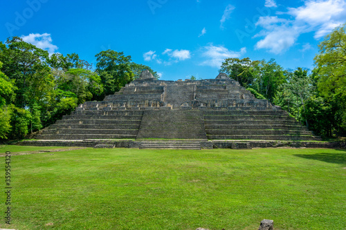 Caracol Temple near San Ignacio in Belize near Guatemala.