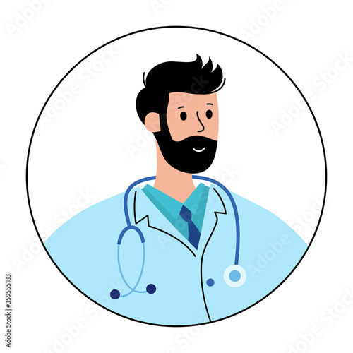 Clinic and doctor concept