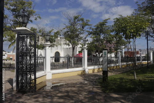 Retrato de la Ciudad Capital de Campeche, en el Estado de Campeche, México.