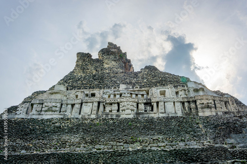 Xunantunich Temple in San Ignacio, Belize. photo