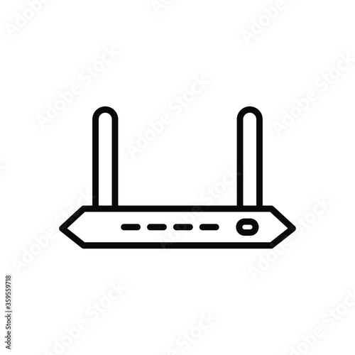Router icon template