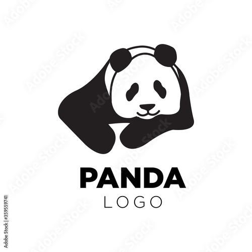 Simple modern professional Panda logo template design versatile
for your business and company
