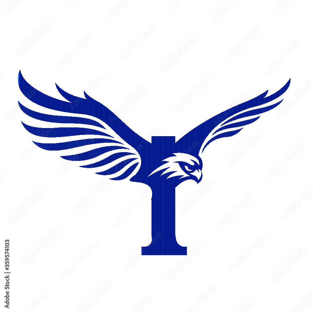Obraz premium Eagle I with wings