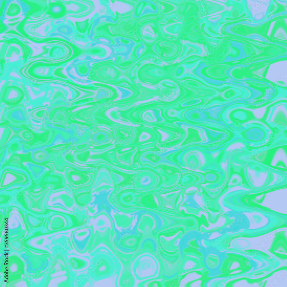 An abstract neon colored iridescent background image.