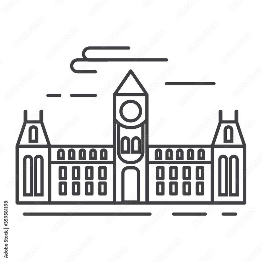 Ottawa's parliament hill