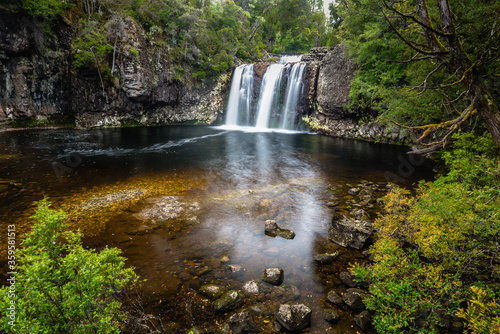 Pencil Pine Falls in Cradle Mountain- Lake St Clair National Park  Tasmania