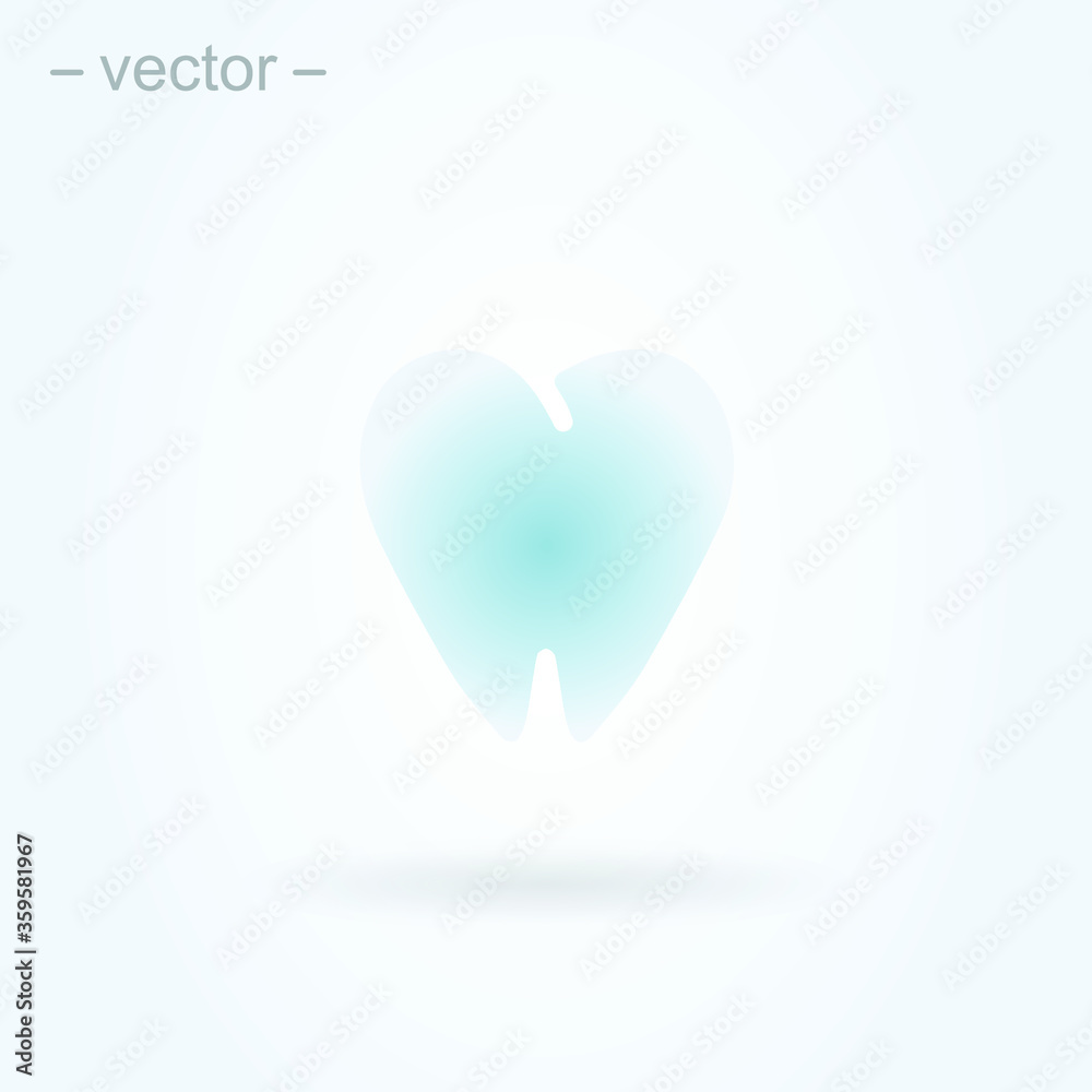 Dental Treatment and Tooth. Simple vector modern icon design illustration. EPS 10 Dental Treatment and Tooth. Simple vector modern icon design illustration. EPS 10