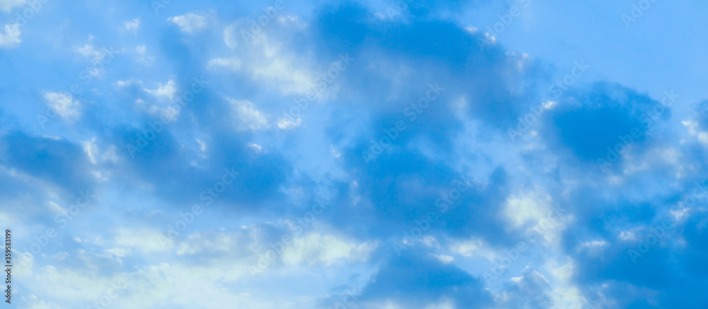 blue sky background with tiny clouds. panorama blue sky background with tiny clouds. panorama