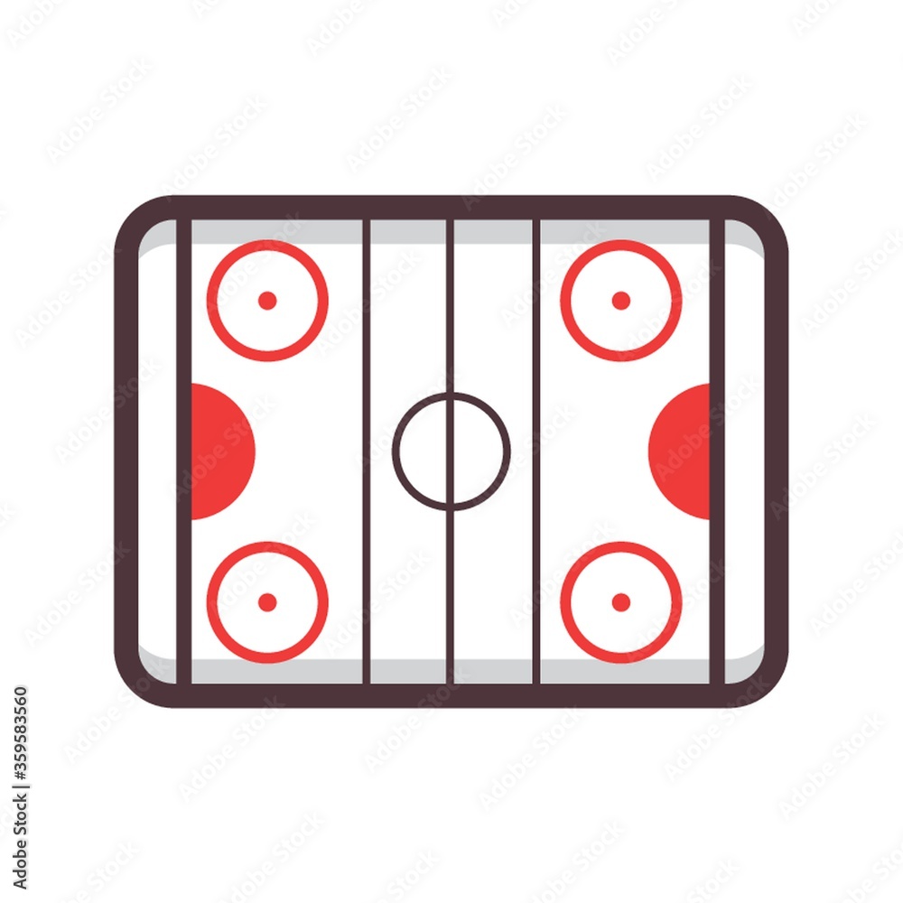 hockey rink hockey rink