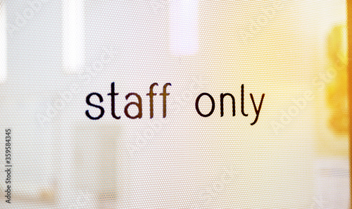 Background of entrance with 