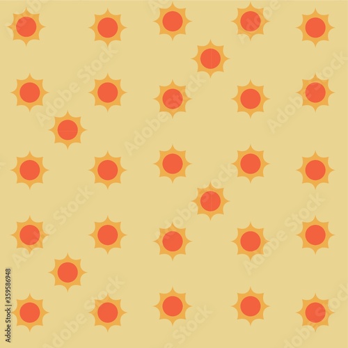 sun pattern background