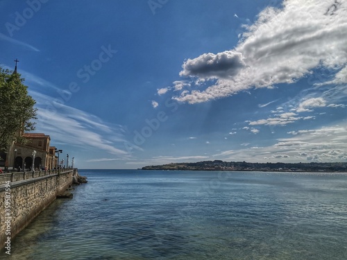 view from the pier