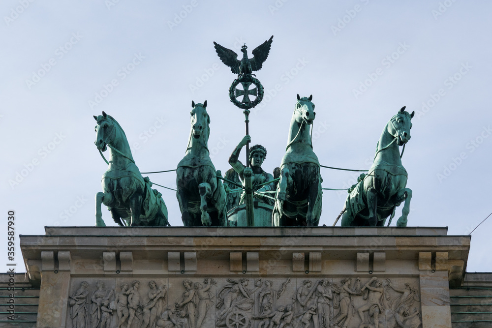 Sculpture of the Brandenburg Gate, Berlin