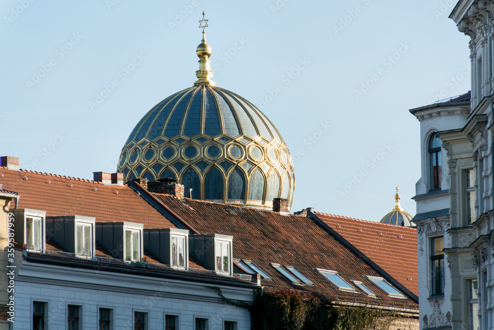 View of the church dome, Berlin
