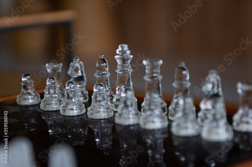 PLAYING CHESS - STRATEGY BOARD GAMES